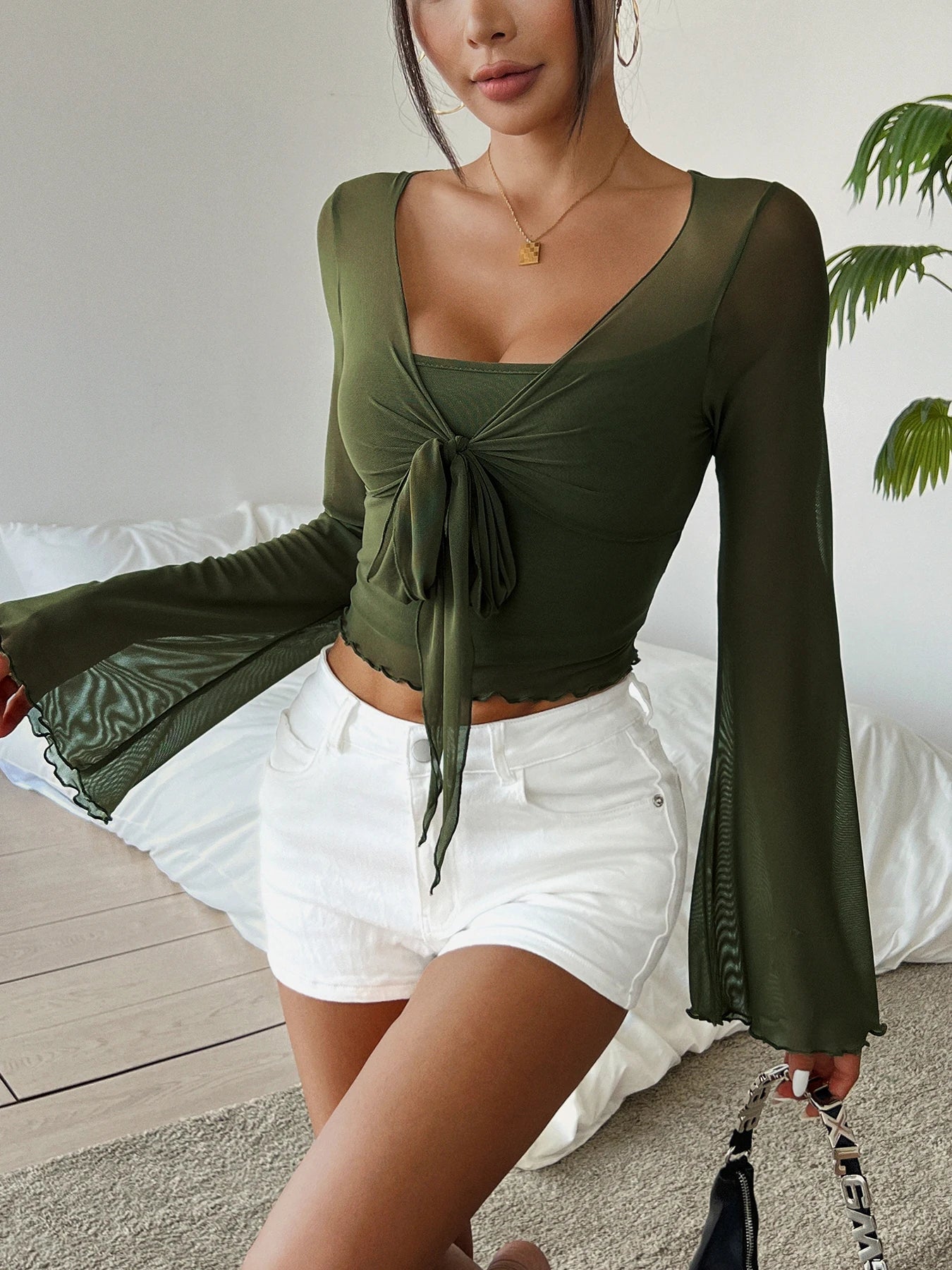 Blusa Bossa Tule