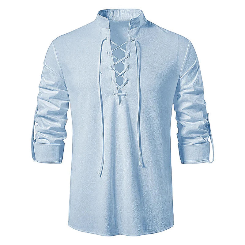 Camisa Masculina Manga Longa Vizencci Peluten
