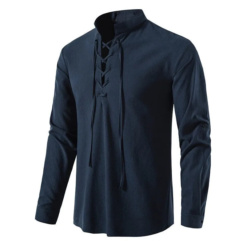 Camisa Masculina Manga Longa Vizencci Peluten