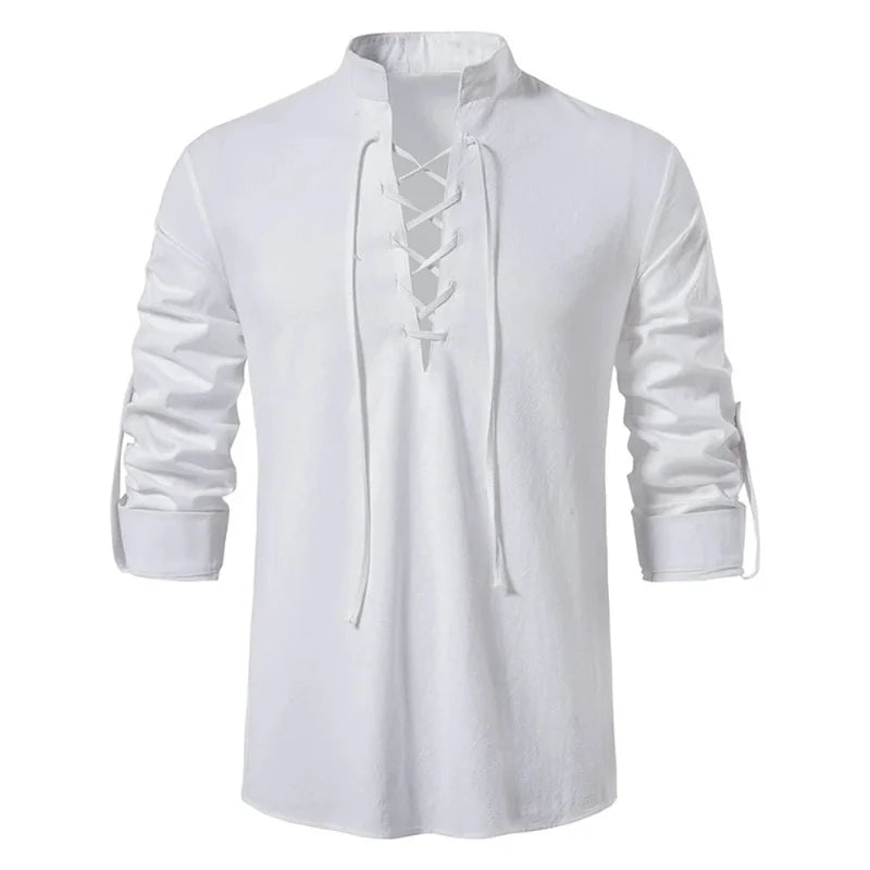 Camisa Masculina Manga Longa Vizencci Peluten