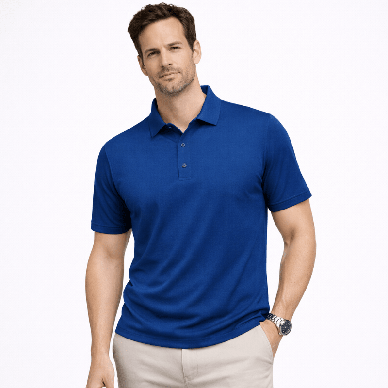 Camisa Polo Masculina Lisa Vizencci Class