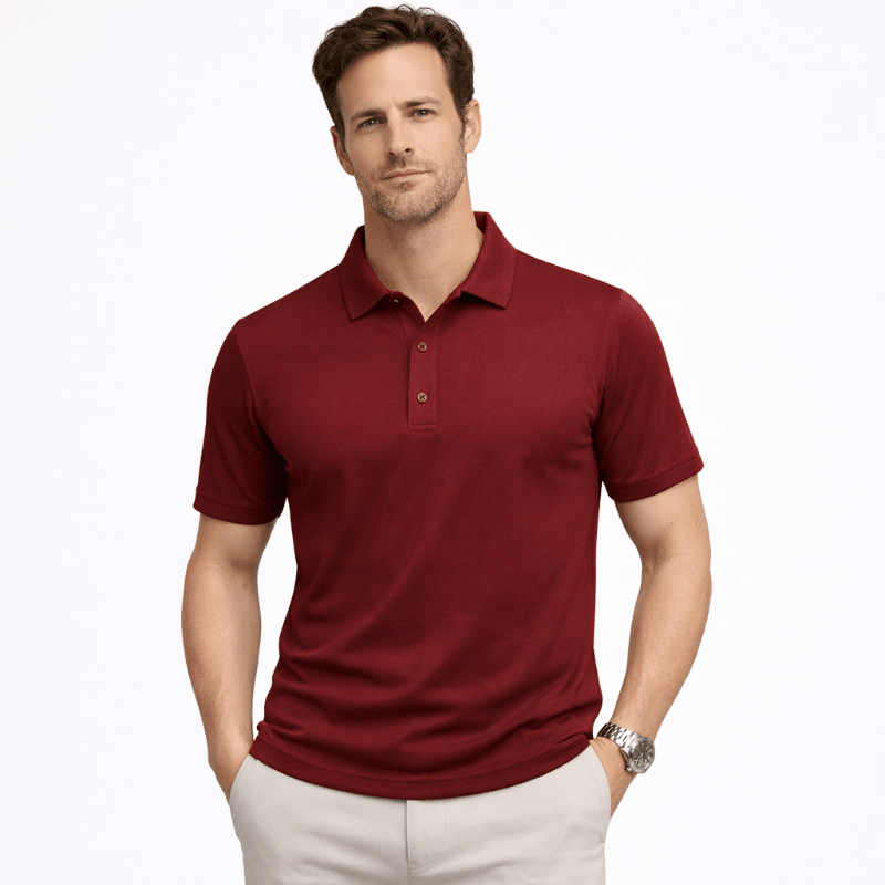 Camisa Polo Masculina Lisa Vizencci Class