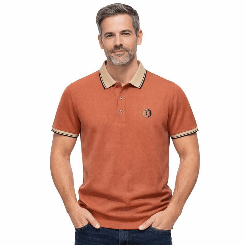 Camisa Masculina Polo Vizencci Ruff